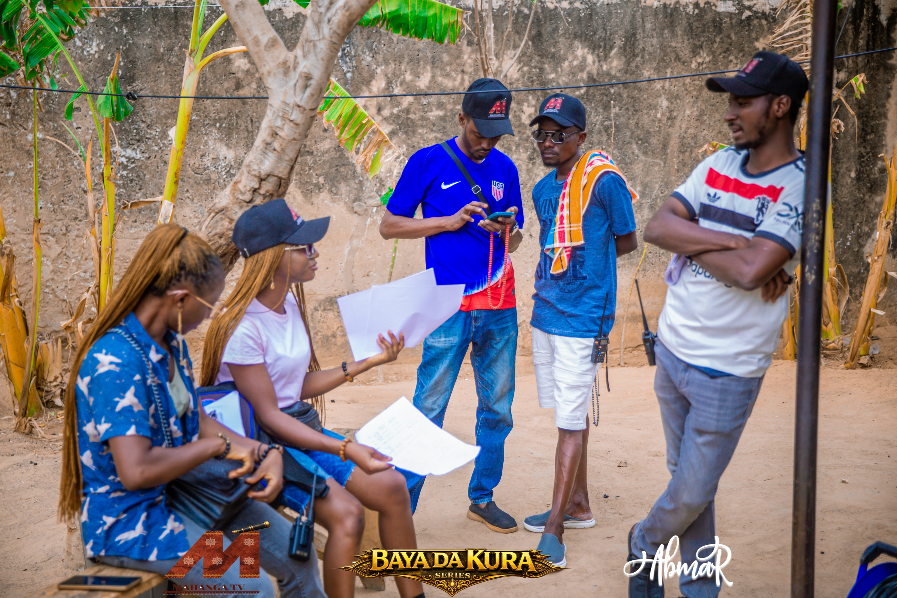 Baya da Kura behind the scenes